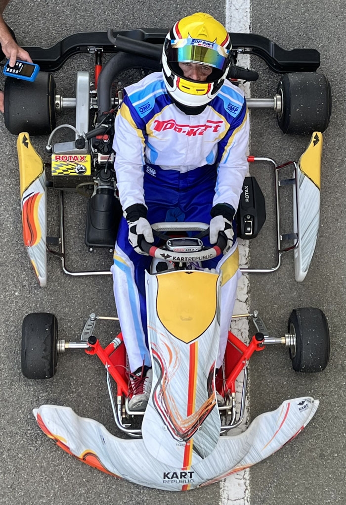 Stéphane Lemouneau, pilotes de Karting